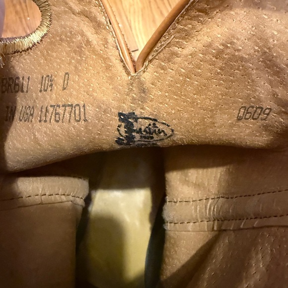 Justin BR611 Men's Bent Rail Western Boot with Madera Gaucho Square Toe 10.5 - Picture 16 of 16